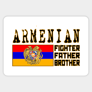 Armenian Fighter Father Brother, Armenian Patriot, Armenia Flag, Armenia Sticker